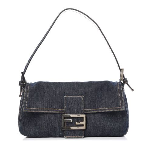 fendi baguette denim 2019|fendi denim baguette vintage.